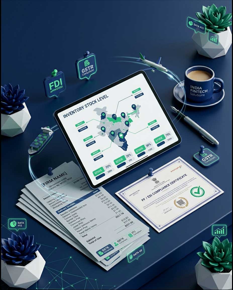 Inventory Ledgers and PF Compliance Documents