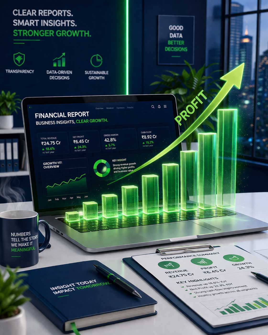 Basic Accounting and Monthly Financial Reporting Services