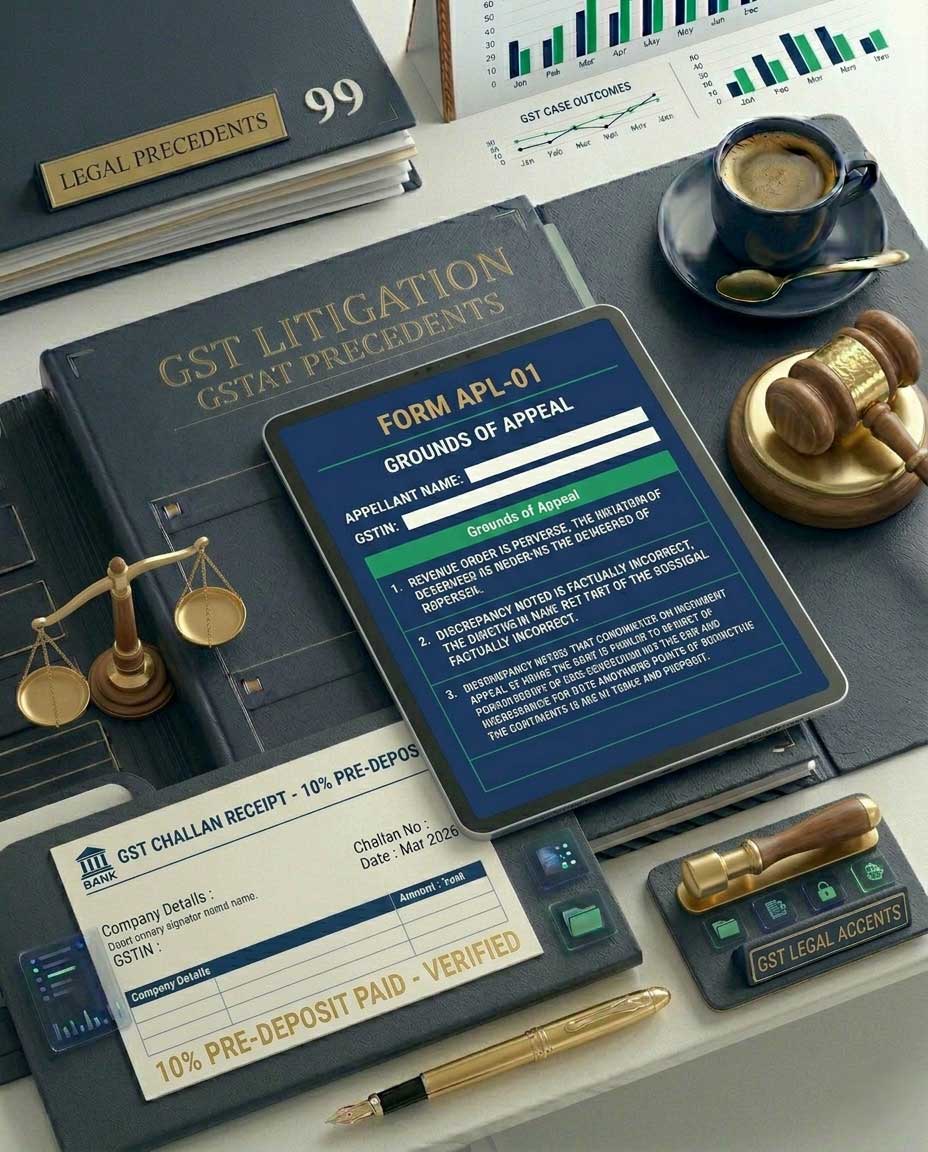 Form APL-01, DRC-07, and GST Appeal Documents