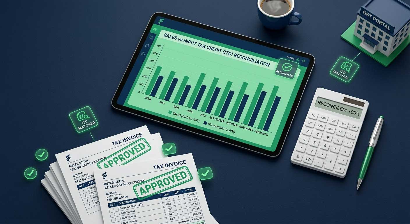 GST Invoices and Reconciliation Documents