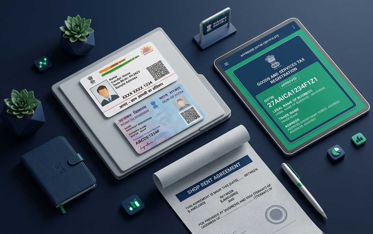 Documents for GSTIN Registration