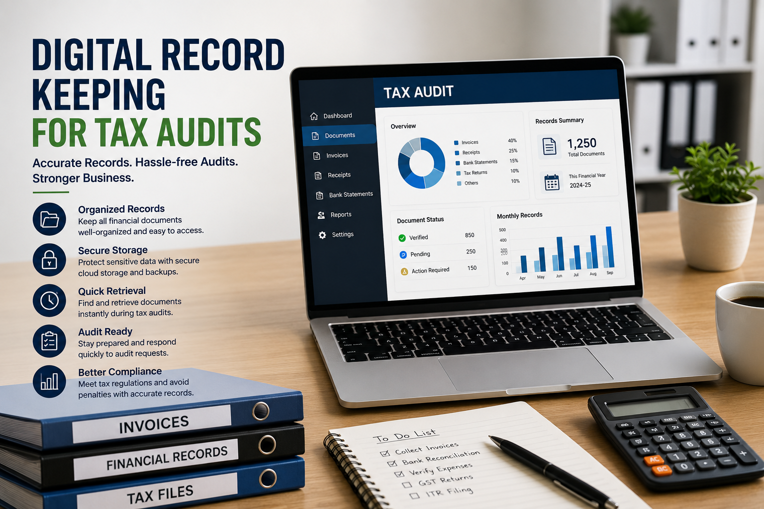 Importance of Digital Record Keeping for Tax Audits