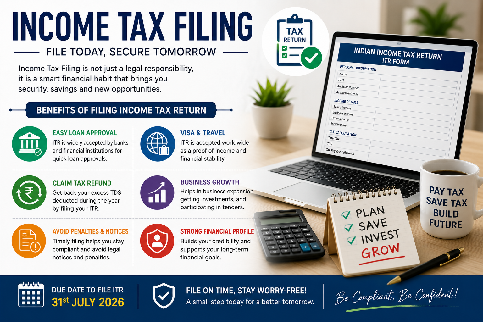 Income Tax Filing: A Smart Financial Habit for Every Taxpayer